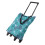 Retractable Handle Blue Daisy High Load ABS Waterproof Cart Wheels 3