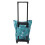 Retractable Handle Blue Daisy High Load ABS Waterproof Cart Wheels 5