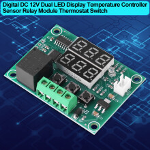 12V Digitaler Temperaturregler mit Dual-LED & Sensorschaltrelaismodul Australien