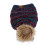 Knitted hat simple stylish thick woolen winter autumn hat 4