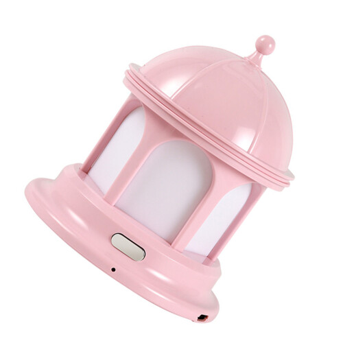 Castle Shape Night Light Rechargeable Nursery Lamp High Brightness 2