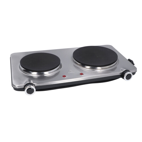 Ceramic Electric Hot Plate 1500W Double Head Temperature Control 1