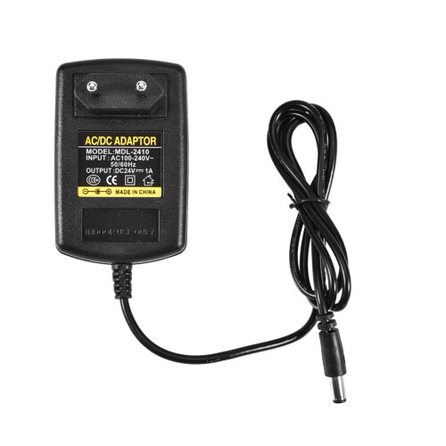 Universal 24V 1A Netzadapter Ladegerät Wandstecker 5,5*2,1mm 1
