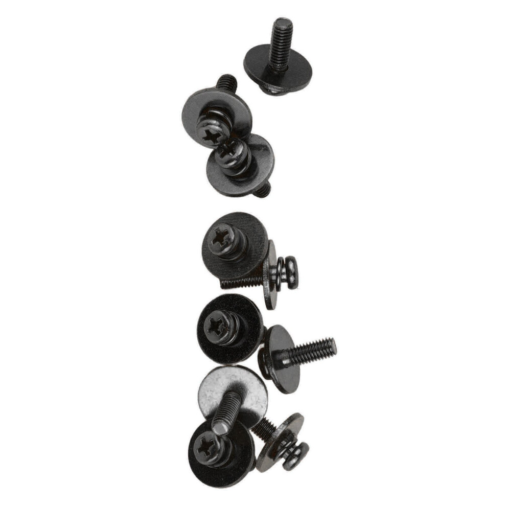 Heavy Duty Drum Set Lug Screws 10 Pack For Musical Instruments Black Metal 8111352391752