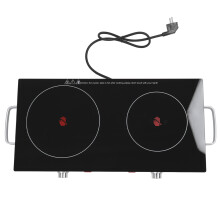 Electric Cooktop 2 Burner 1800+1000W Temperature Control