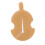 8Pcs Adjustable Rubber Violin Mute Silencers Brown Practice Accessories 8