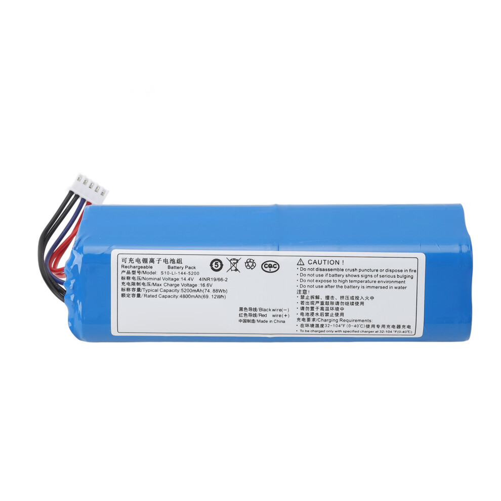 Robot Vacuum Battery 4800Mah For Deebot T5 T10 X1 T8 T8+ T9 T9+ 685922162496