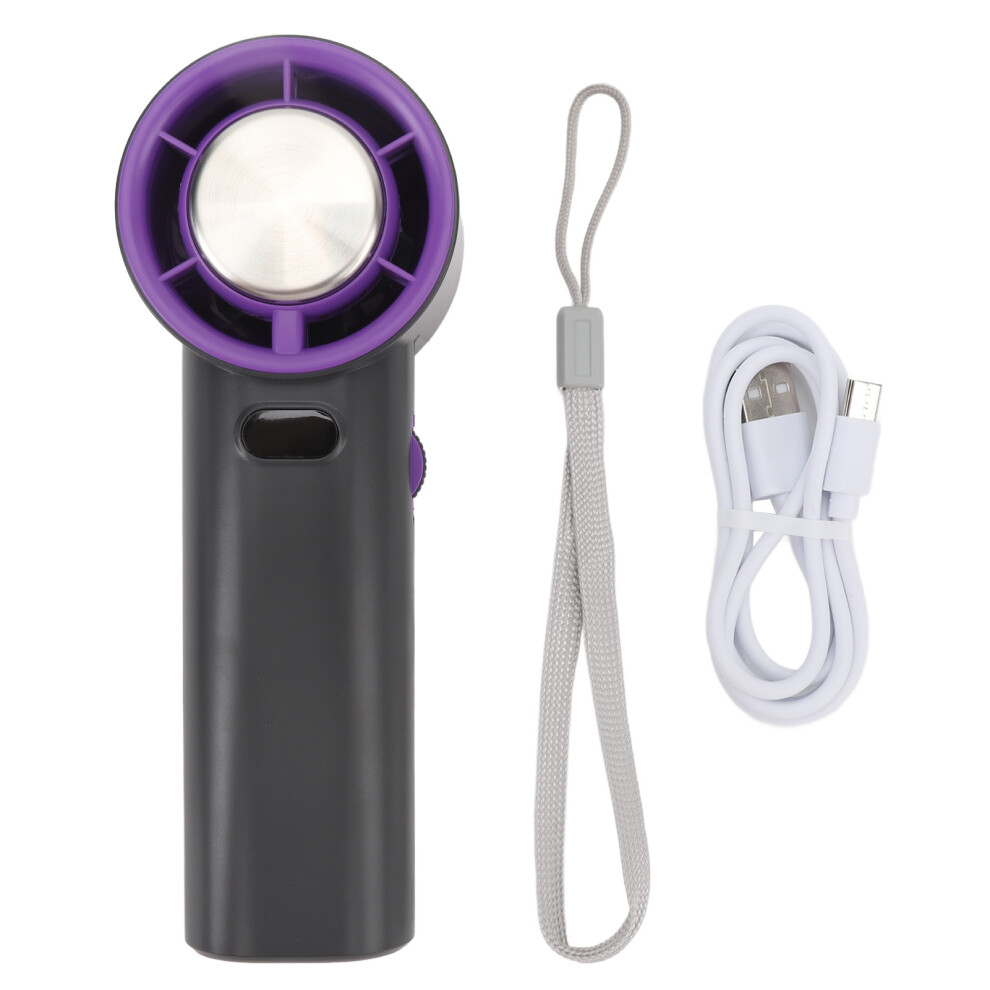 (Gray) Handheld Cooling Fan High Speed Usb Charging Portable Mini Fan Gray 685922163820