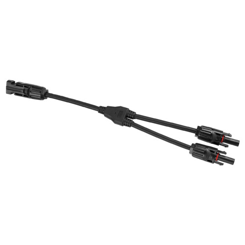 Y Type Solar Panel Extension Cable Set 30A 1.5-6mm² IP67 Black 1