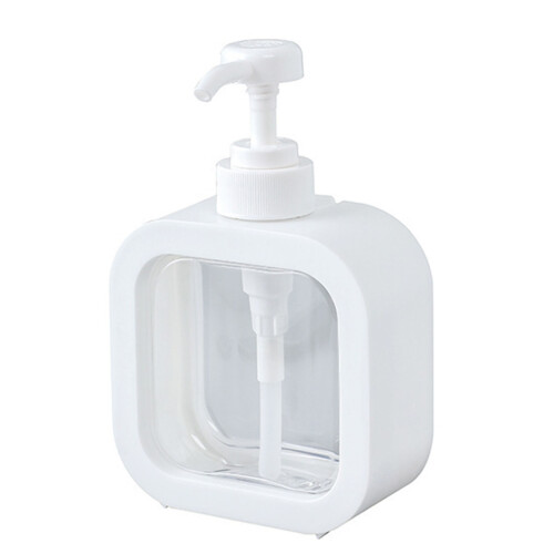 (300ML) Hand Press Empty Bottle 500ML Large Capacity Shampoo Dispenser
