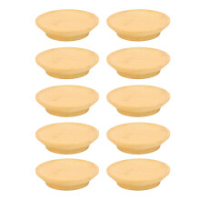10PCS Wine Glass Topper Bambusoideae Coaster Party Restaurant