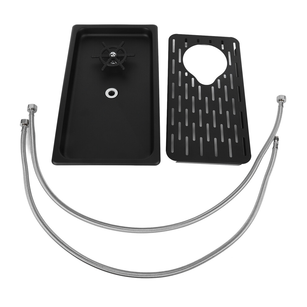 Stainless Steel Pitcher Rinser Drain Tray High Pressure Cup Washer 685922167699