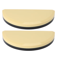 (Square) 2pcs ABS Sandwich Press Crimper Easy Use Time Saving Breakfast Round
