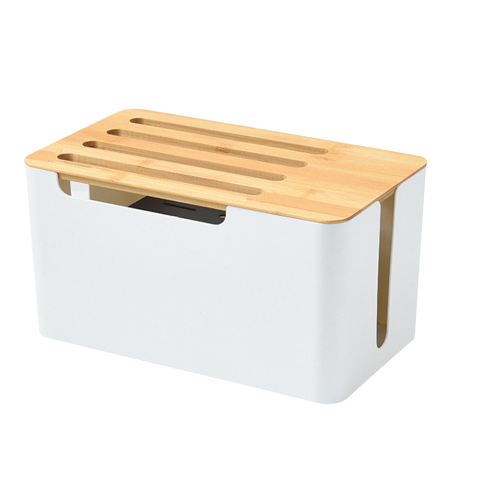 (Double Layer) Router Organizer Box Power Strip Shielding Double Layer 685922169181
