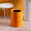 Kitchen Garbage Can Light Luxury Plastic Wastebasket 5