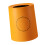 Kitchen Garbage Can Light Luxury Plastic Wastebasket 2