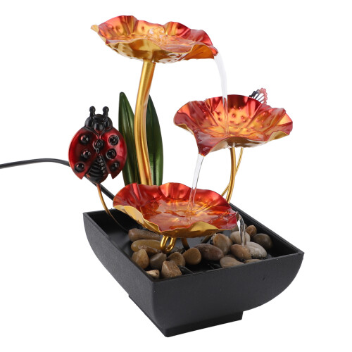 Mini Water Fountain USB Adjustable Flow Low Noise Decorative 1