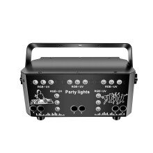 21 Eye DJ Strobe Light RGB DMX512 Voice Activated Projector Remote