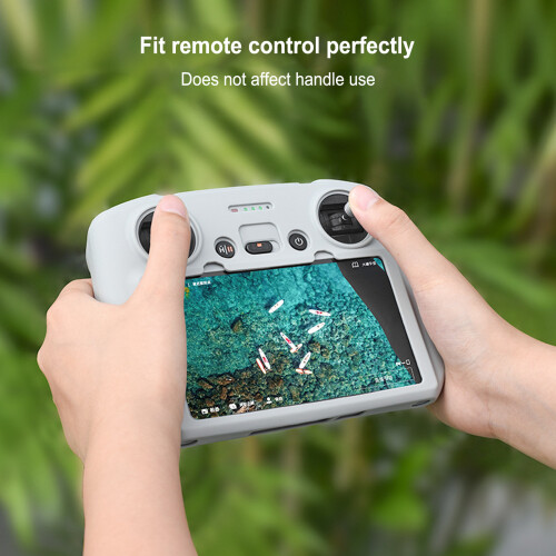 RC-Controller Silikonhülle Staubdicht Kratzfest für DJI Mini 3 Pro Grau 2