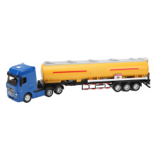 Öltanker-LKW im Maßstab 1:50, Alloy- und ABS-Modell, Gelb, 295x66x49mm