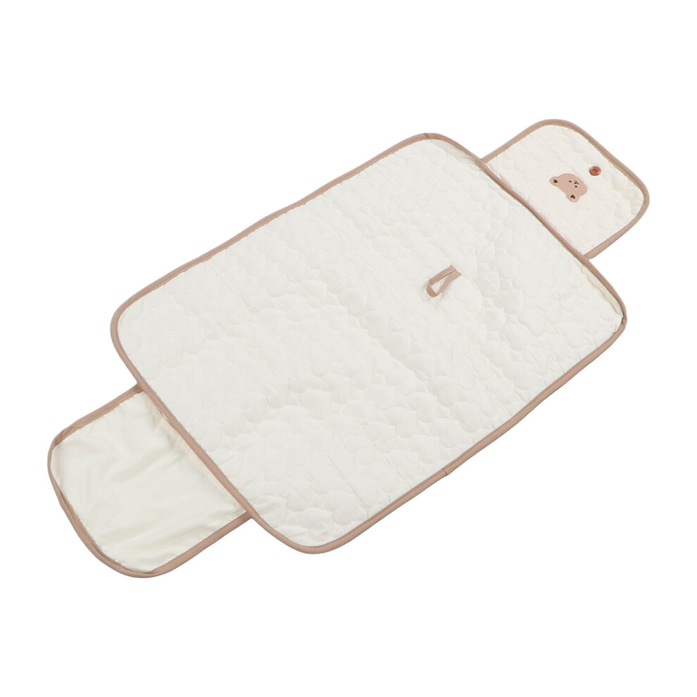 Baby Waterproof Foldable Changing Mat for Newborns, Cotton, Travel-Friendly