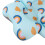 Baby Bath Seat Blue Rainbow, Foldable Soft Support Mat, 57cm 10