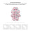 Baby Bath Seat Pink Rainbow, Foldable Soft Support, 57cm 7