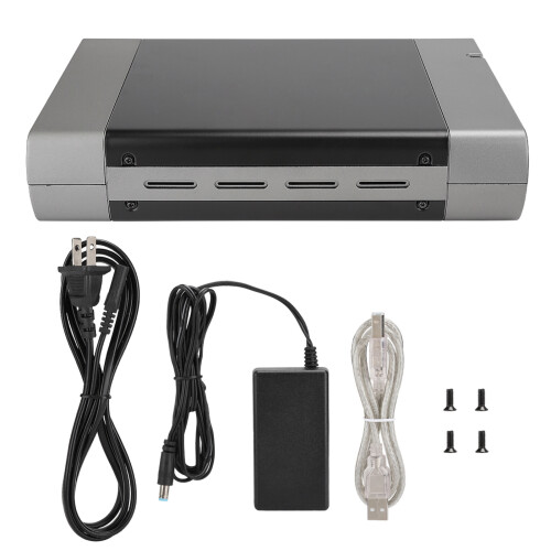 (US Plug) 5.25in External USB2.0 SATA Optical Drive Box