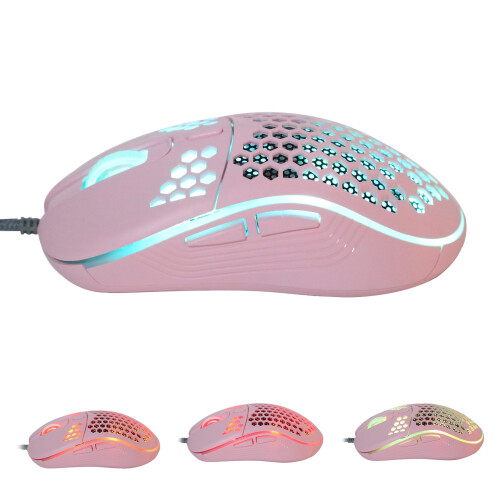 Wired Mouse 4-Speed DPI Adjustable RGB Gaming Laptop Accessory 2