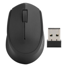 (White) 2.4GHz Silent Ergonomic Mini Wireless Mouse for Desktop Laptop Black
