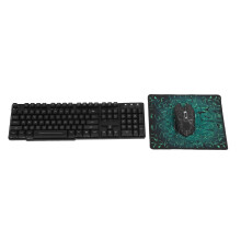 2.4GHz Wireless Mouse Keyboard Set 2400DPI Rechargeable Backlight