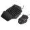 HXSJ J50 OneHanded Gaming Mouse Keyboard Set Win2000/Android/macOS 3