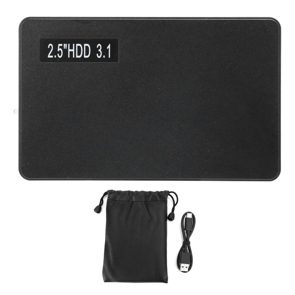 (500G) 2.5in USB3.1 External Case High Speed Drive 500G Black-image-OPC-PKYTSNJ-NEW