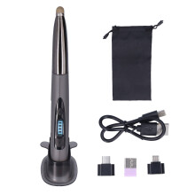 (Purple) Wireless Mouse Pen 2.4GHz Creative Stylus for PC Laptop Grey