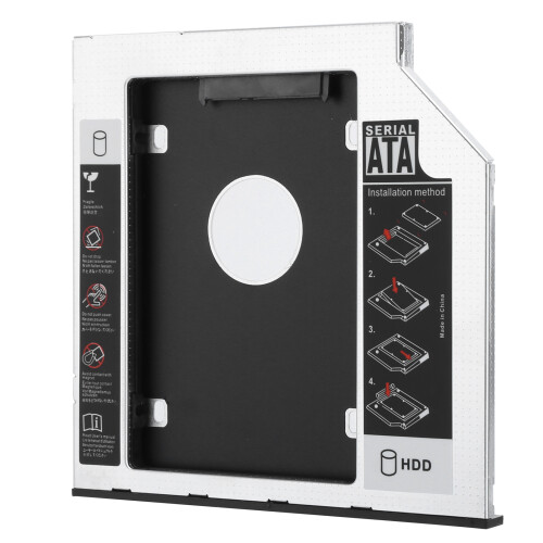 Universal 7-9.5mm Notebook SSD/HDD Carrier MSATA/NGFF 2