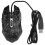 (Black) Wired Colorful Glowing Gaming Mouse USB Ultra Accuracy Black 1