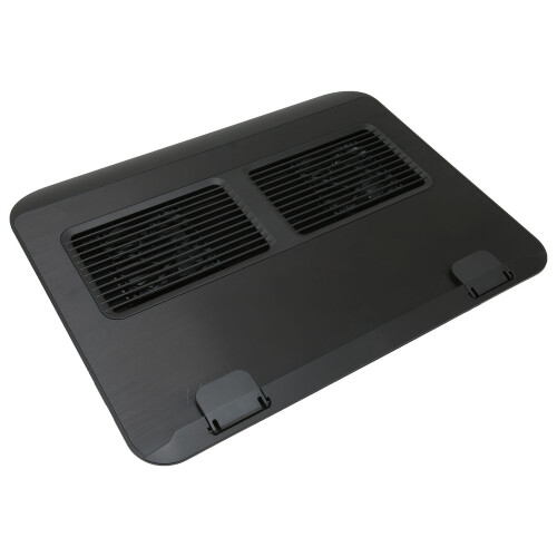 Laptop Cooler Dual Silent Fans 3-Level Adjustment