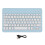 (Pink) Mini Wireless Keyboard PC Blue Lock Screen Portable Long Battery 1