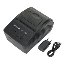 (EU Plug) Thermal Printer ABS USB DC 5V 1A 48mm/s 100-240V Wireless