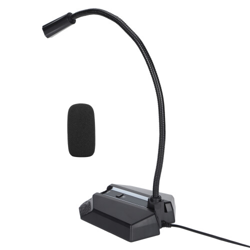Microphone Gooseneck RGB Light Recording Meeting 1