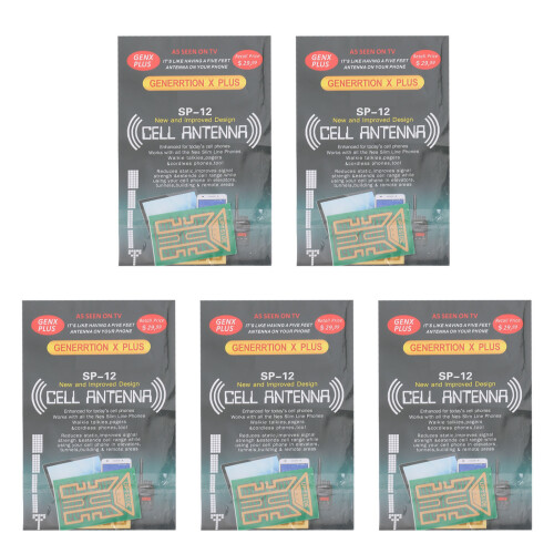 5pcs/set Phone Signal Booster Stickers for Elevators