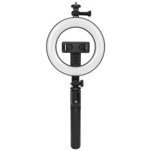 Bluetooth Selfie Stick LED Fill Light Tripod