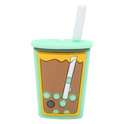 (Purple) Cute Cartoon Cup Shape Cable Protector for Phone Green