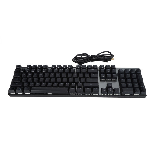 Mechanical Wired Keyboard Mouse Combo 104 Keys RGB Backlit Gaming 2