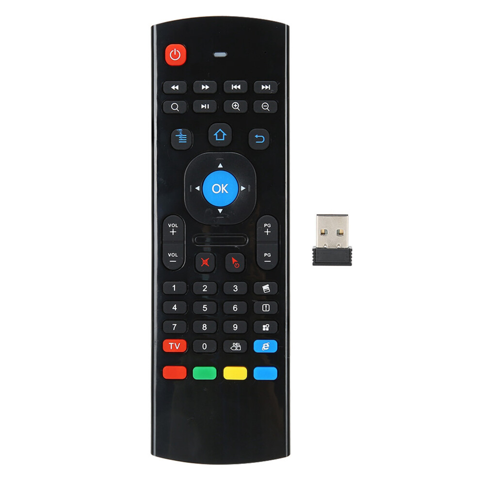 Mx3 2.4G Wireless Air Mouse Motion Sensing Ir Remote For Tv Pc 586395868062