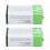 2Pcs 9V Rechargeable Batteries USB 650mah with Data Cable LED 5