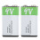 2Pcs 9V Rechargeable Batteries USB 650mah with Data Cable LED 2