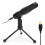 USB Condenser Microphone with Foldable Stand for Laptop 1