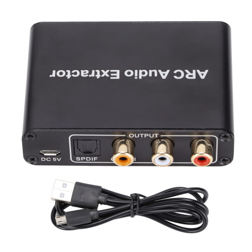 3.5mm ARC Extractor HD Audio Converter DAC Coaxial SPDIF
