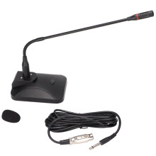 Adjustable Gooseneck Microphone XLR to 6.35mm
